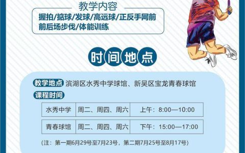 北京暑期球盟会羽毛球指导表示羽毛球是技巧性运动